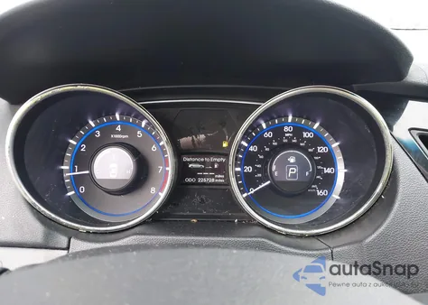 2012 Hyundai Sonata Limited из США, поврежденный, VIN 5NPEC4AC6CH347823